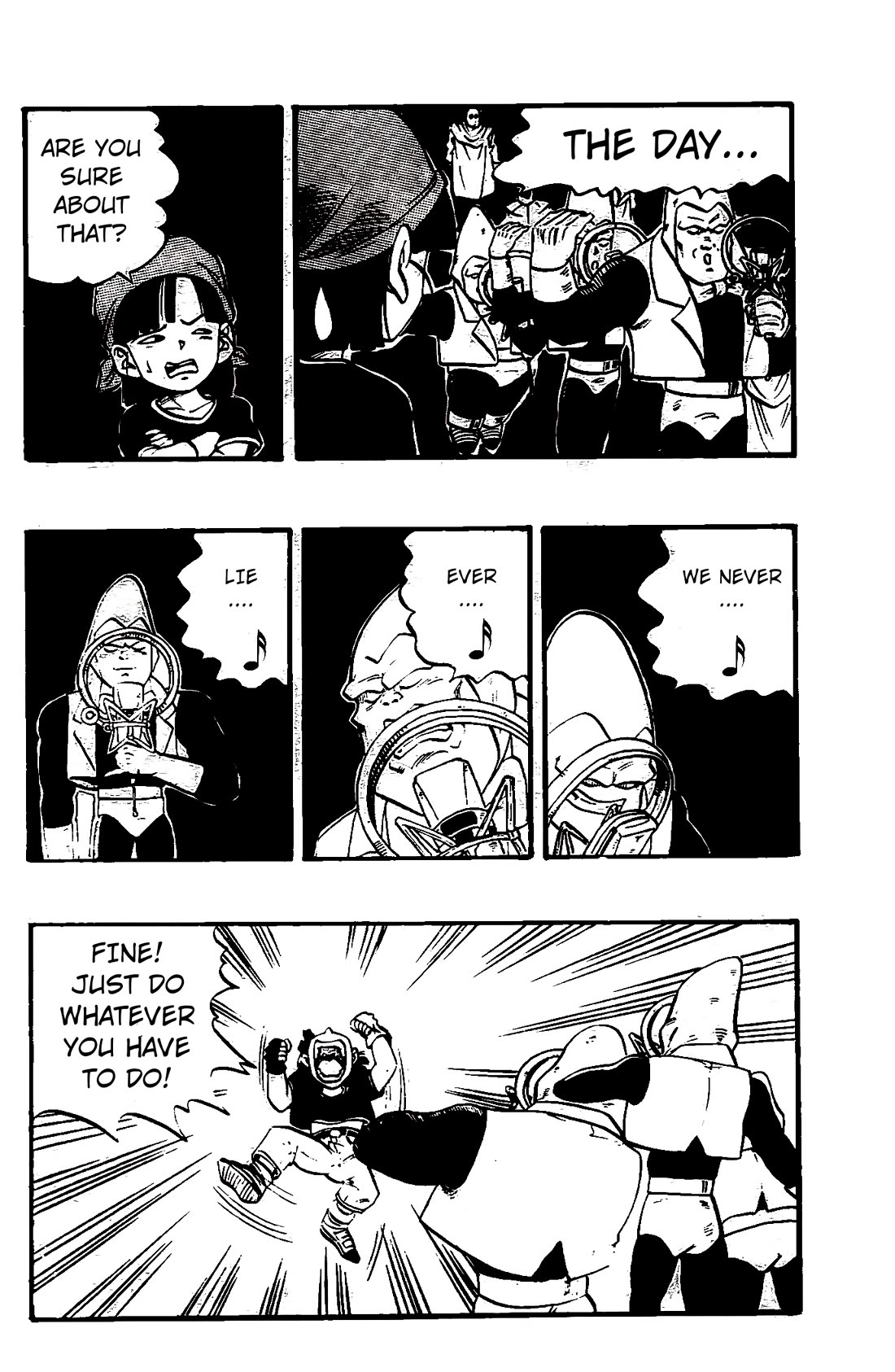 Dragon Ball GT Chapter 40 page 16 - Chapter 40: Luud's weak point