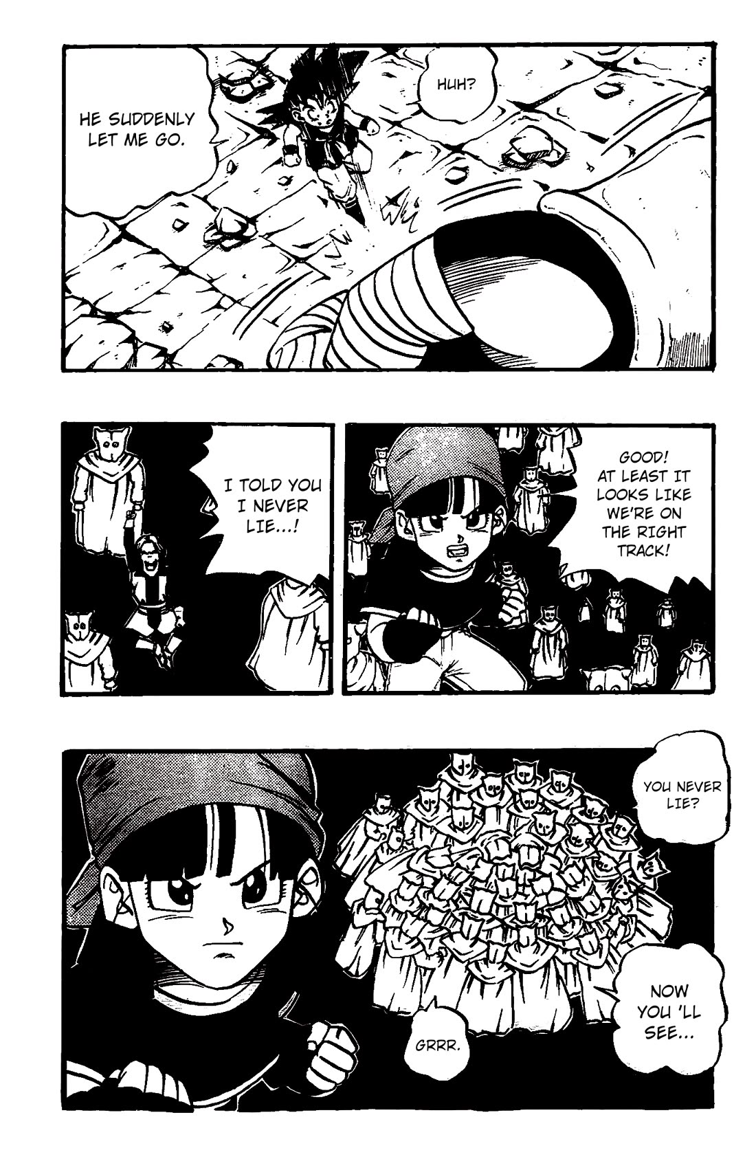 Dragon Ball GT Chapter 40 page 7 - Chapter 40: Luud's weak point