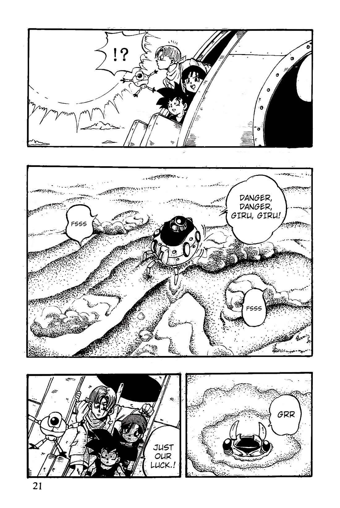 Dragon Ball GT Chapter 43 page 16 - Chapter 43: The planet Rudeeze