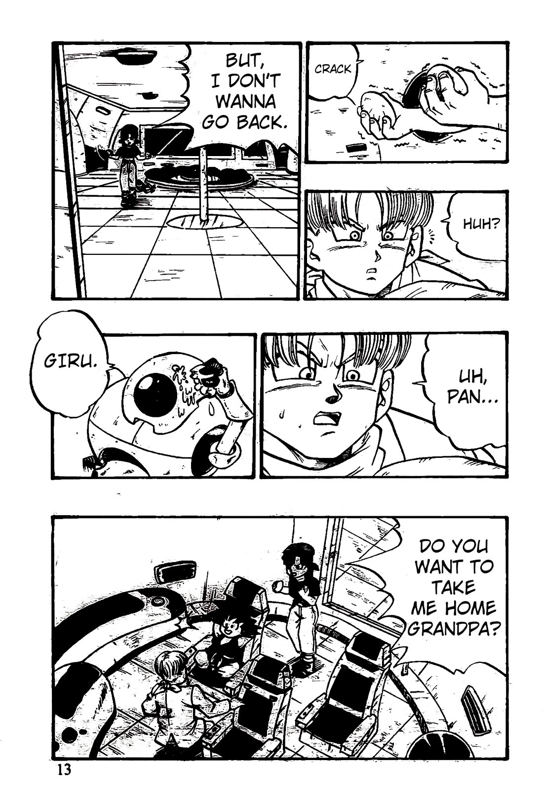Dragon Ball GT Chapter 43 page 8 - Chapter 43: The planet Rudeeze