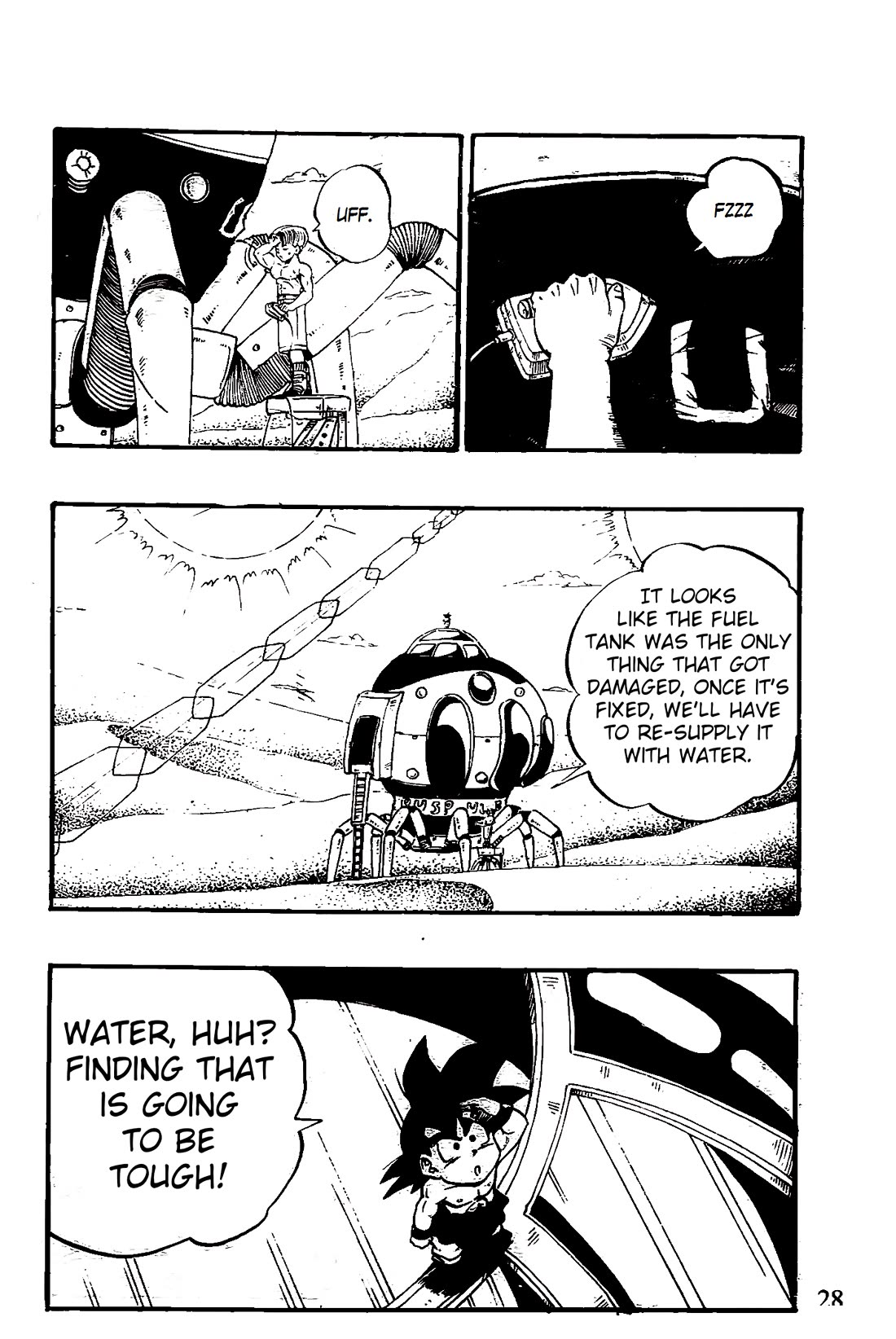Dragon Ball GT Chapter 44 page 2 - Chapter 44: Pan's escape