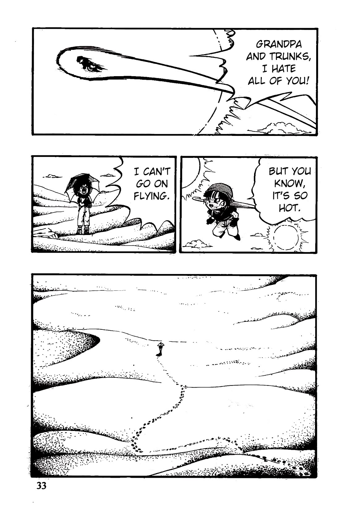Dragon Ball GT Chapter 44 page 7 - Chapter 44: Pan's escape