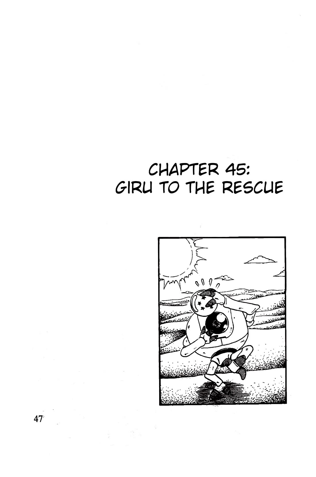Dragon Ball GT Chapter 45 page 1 - Chapter 45: Giru to the rescue