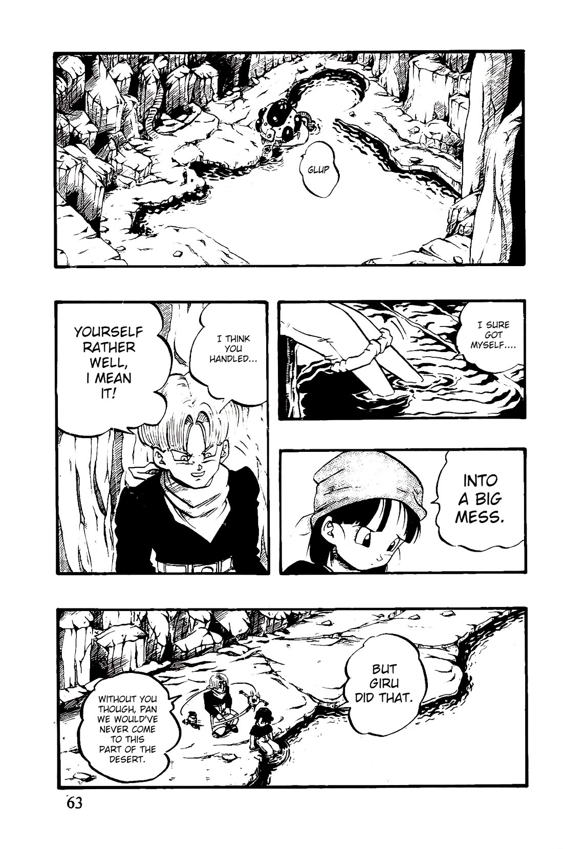 Dragon Ball GT Chapter 45 page 17 - Chapter 45: Giru to the rescue