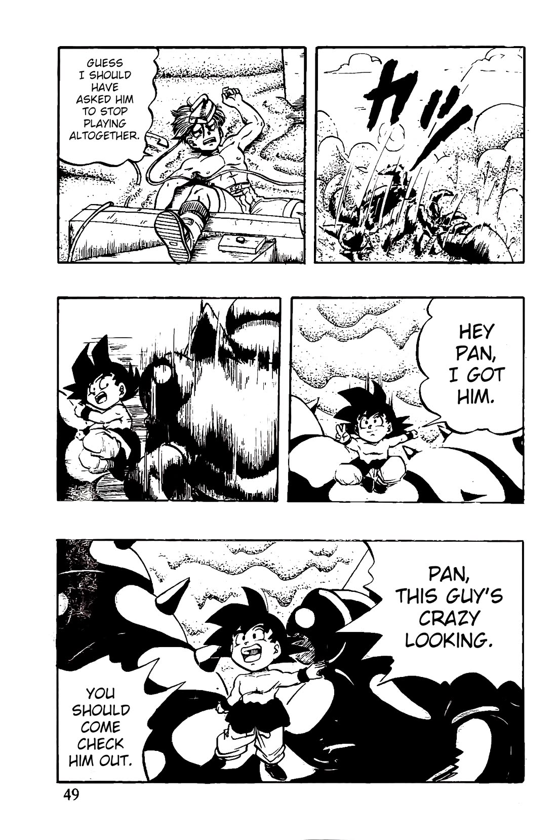 Dragon Ball GT Chapter 45 page 3 - Chapter 45: Giru to the rescue
