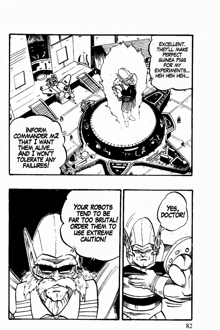 Dragon Ball GT Chapter 46 page 16 - Chapter 46: Planet M2