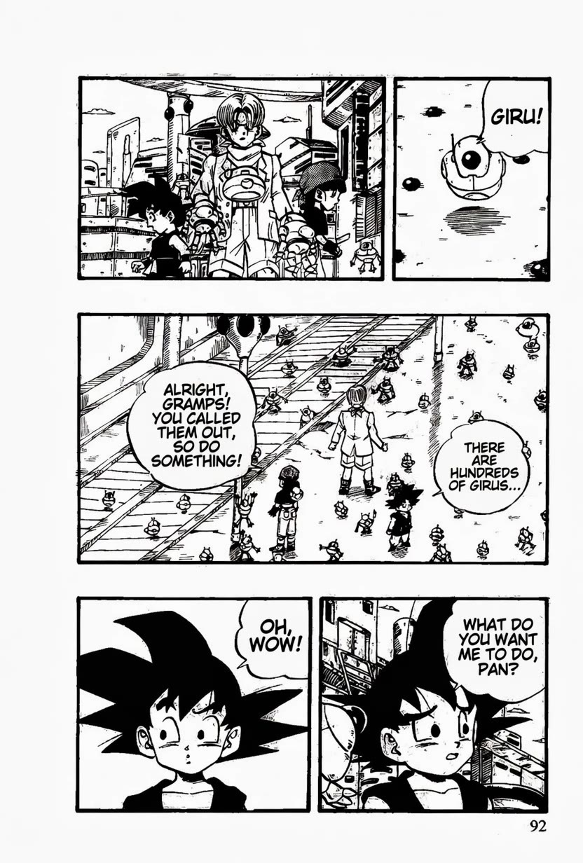 Dragon Ball GT Chapter 47 page 6 - Chapter 47: Mega Canon Sigma