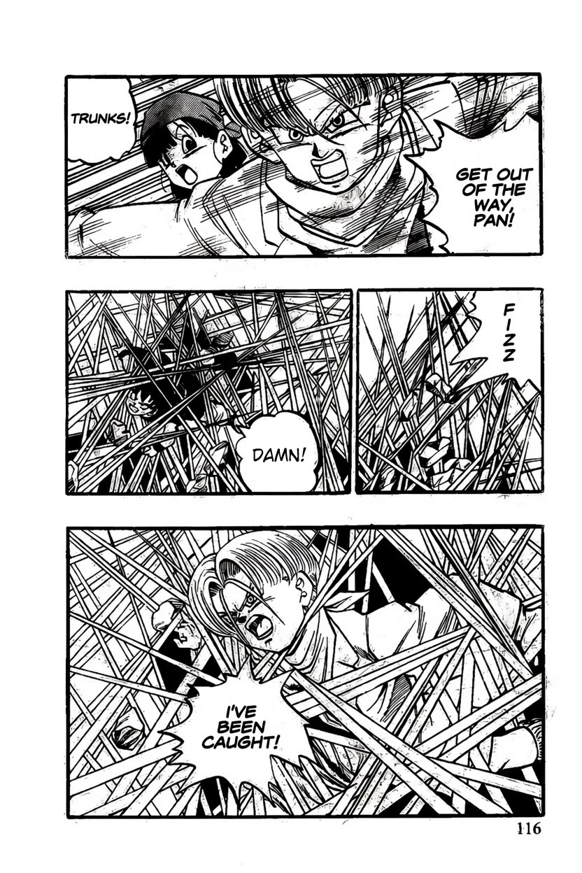 Dragon Ball GT Chapter 48 page 10 - Chapter 48: Goku and Trunks are trapped!