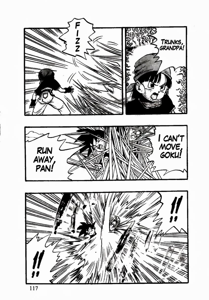 Dragon Ball GT Chapter 48 page 11 - Chapter 48: Goku and Trunks are trapped!