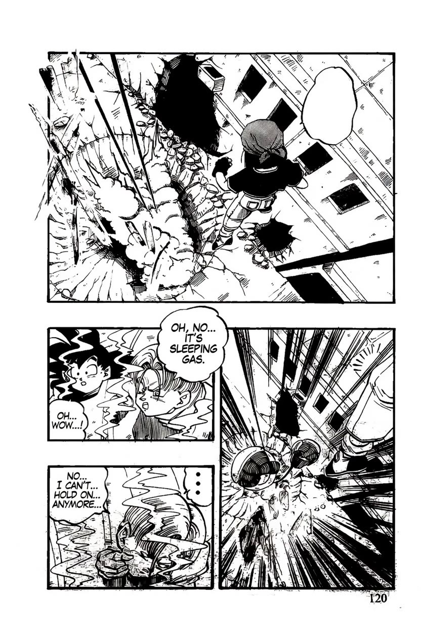 Dragon Ball GT Chapter 48 page 14 - Chapter 48: Goku and Trunks are trapped!