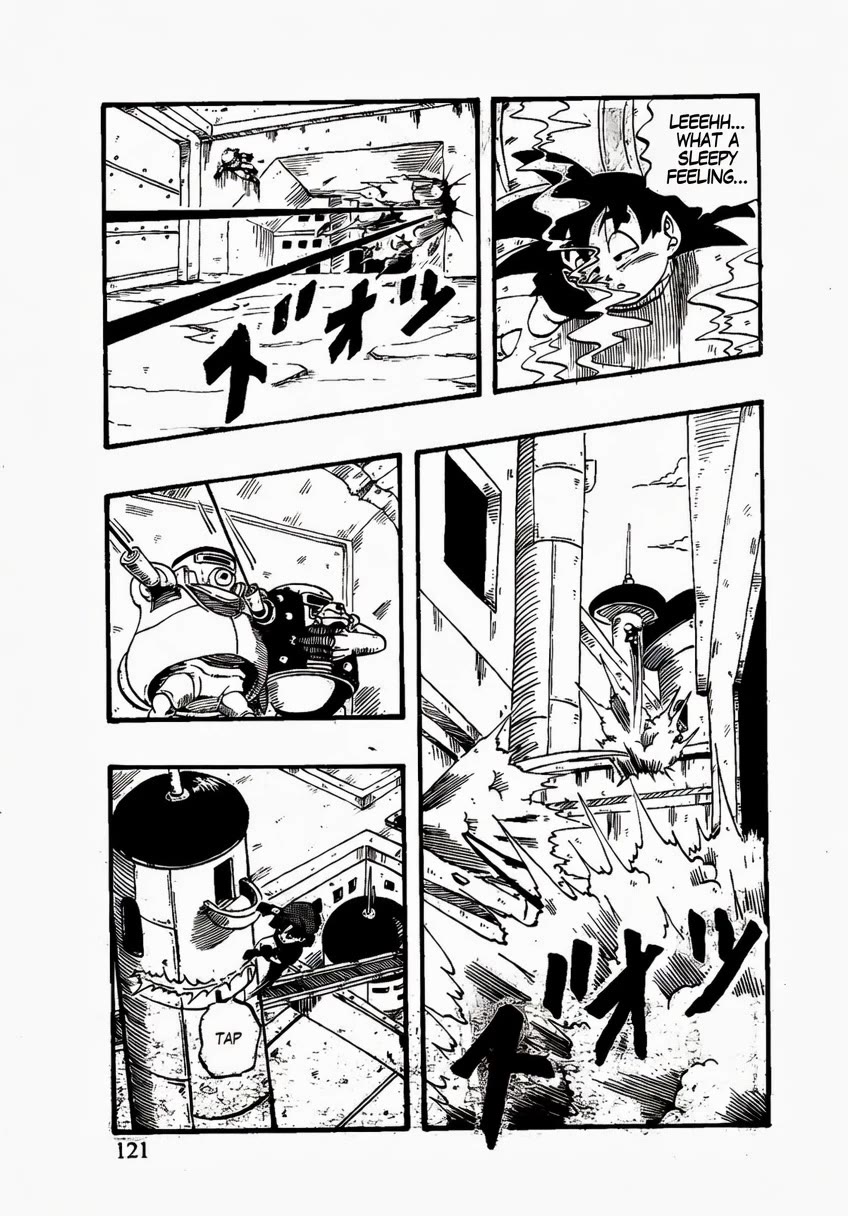 Dragon Ball GT Chapter 48 page 15 - Chapter 48: Goku and Trunks are trapped!
