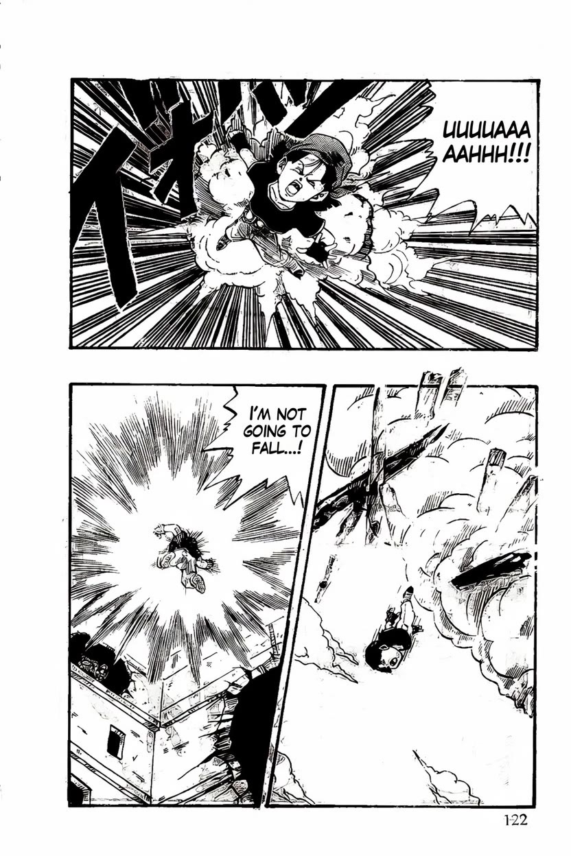 Dragon Ball GT Chapter 48 page 16 - Chapter 48: Goku and Trunks are trapped!
