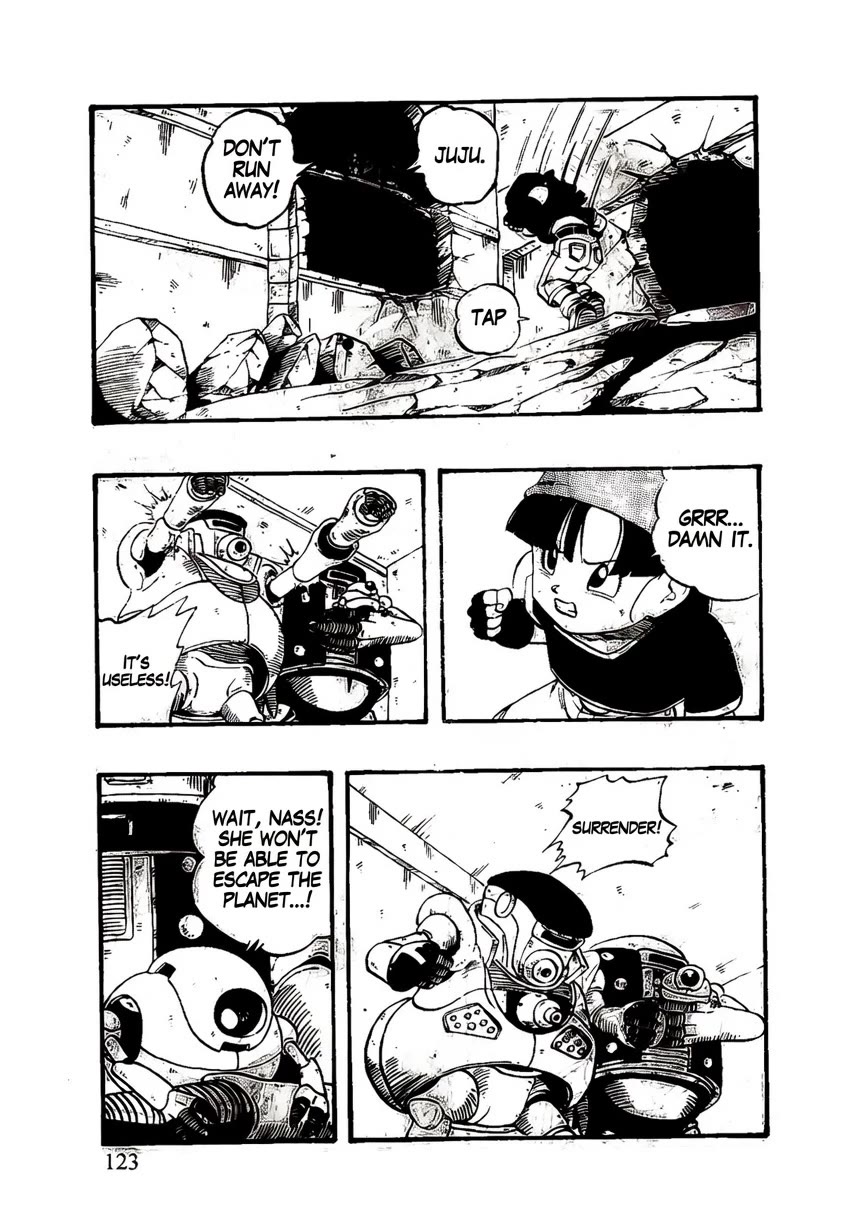 Dragon Ball GT Chapter 48 page 17 - Chapter 48: Goku and Trunks are trapped!