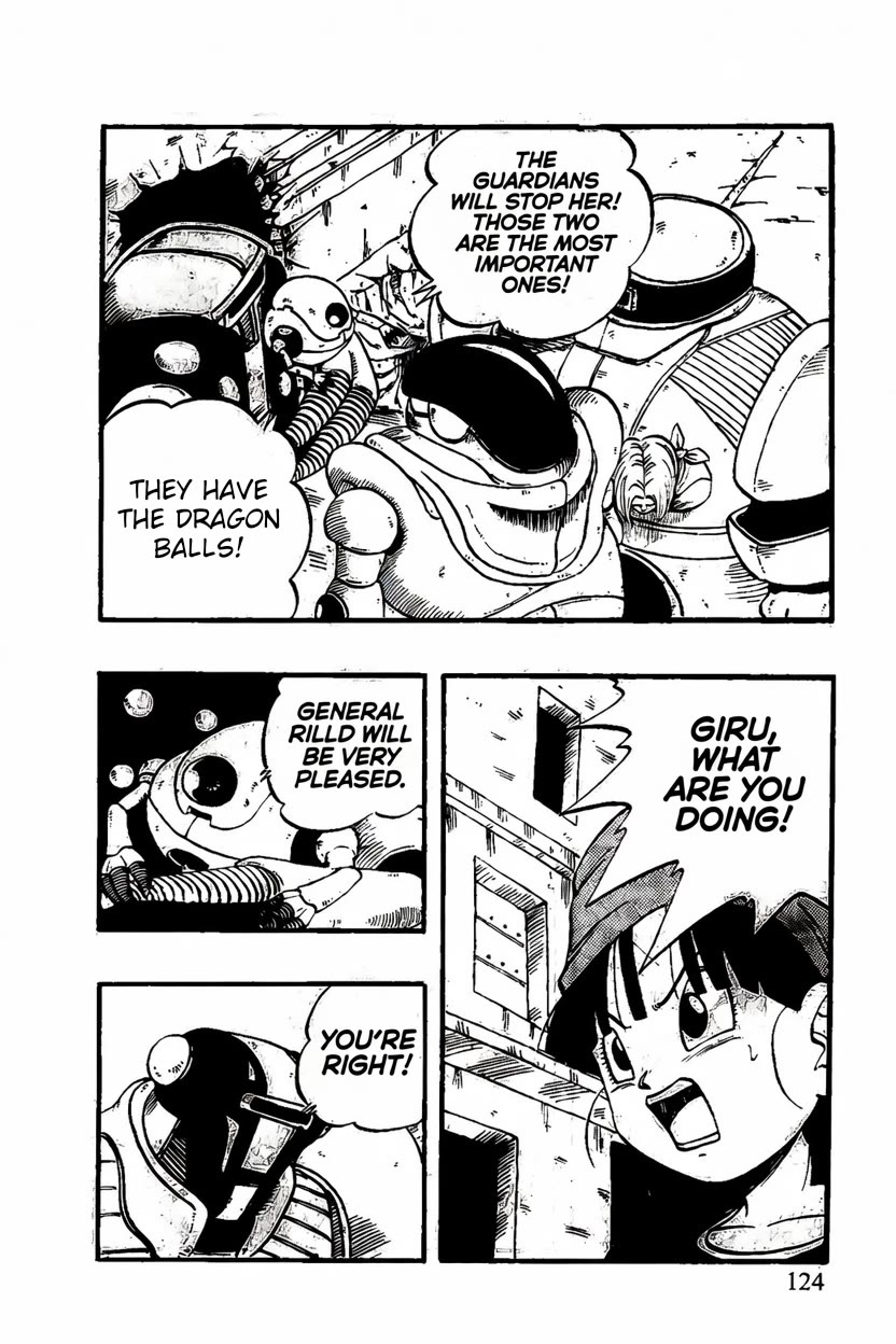 Dragon Ball GT Chapter 48 page 18 - Chapter 48: Goku and Trunks are trapped!