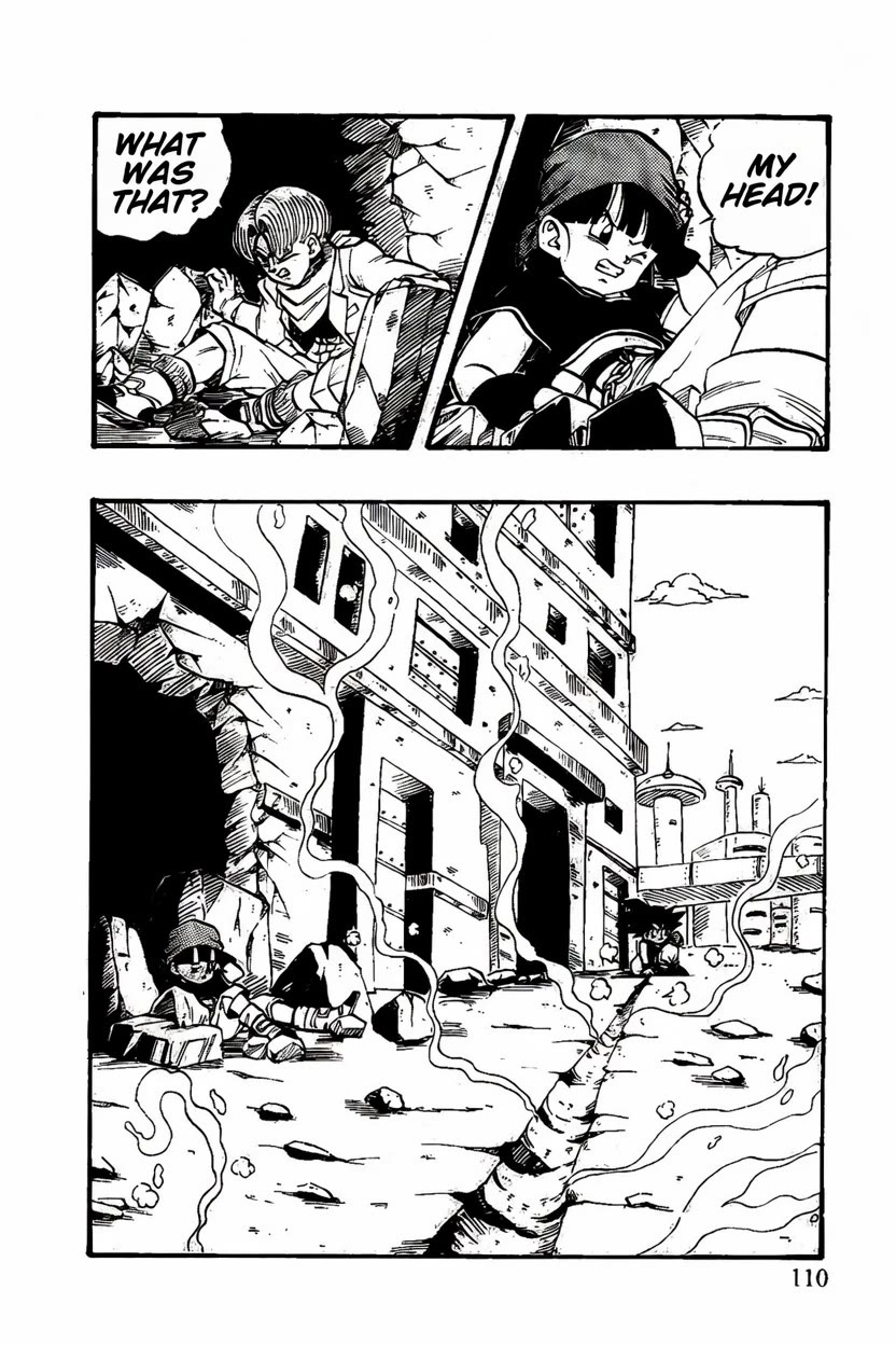 Dragon Ball GT Chapter 48 page 4 - Chapter 48: Goku and Trunks are trapped!
