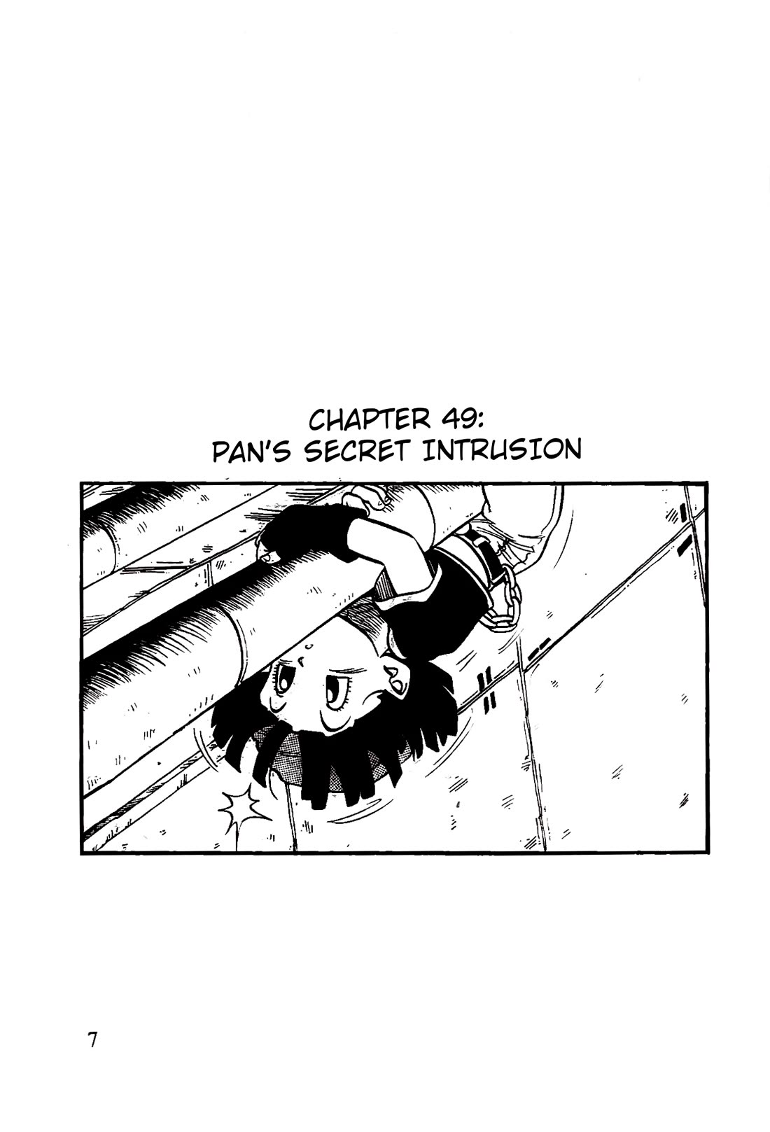 Dragon Ball GT Chapter 49 page 1 - Chapter 49: Pan's secret intrusion