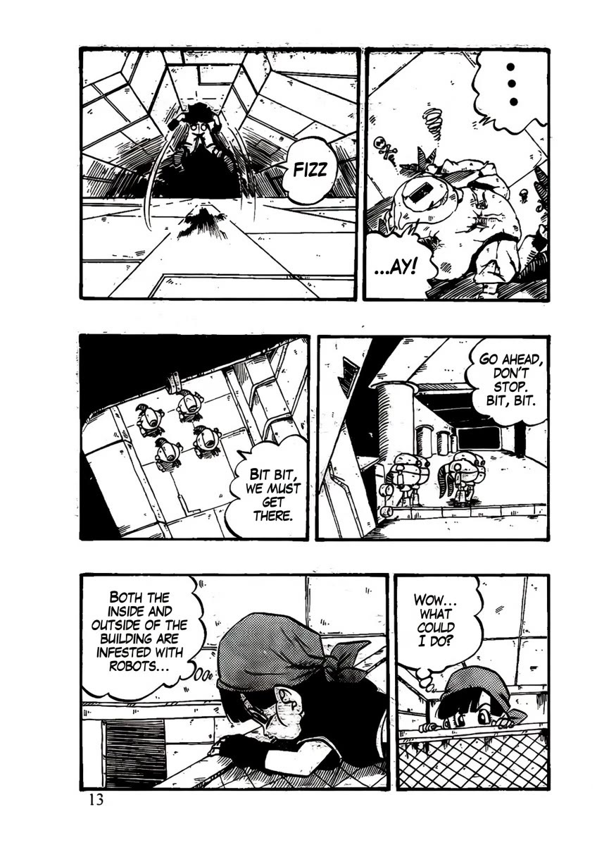 Dragon Ball GT Chapter 49 page 6 - Chapter 49: Pan's secret intrusion