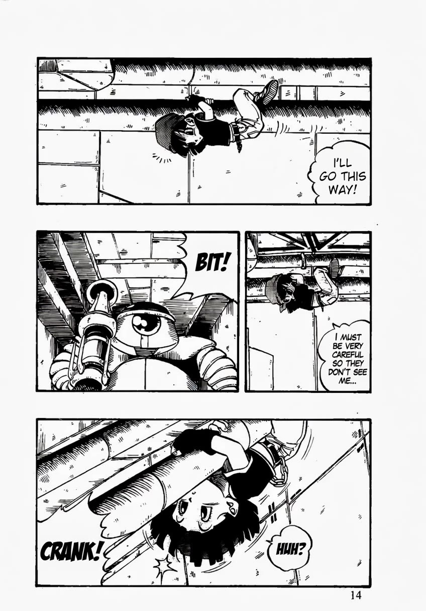 Dragon Ball GT Chapter 49 page 7 - Chapter 49: Pan's secret intrusion