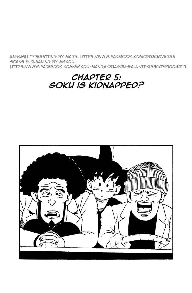 Dragon Ball GT Chapter 5 page 1 - Chapter 5: Goku is Kidnapped
