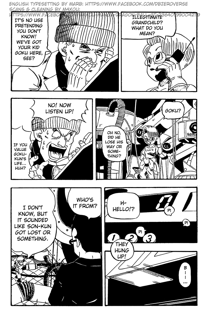 Dragon Ball GT Chapter 5 page 17 - Chapter 5: Goku is Kidnapped