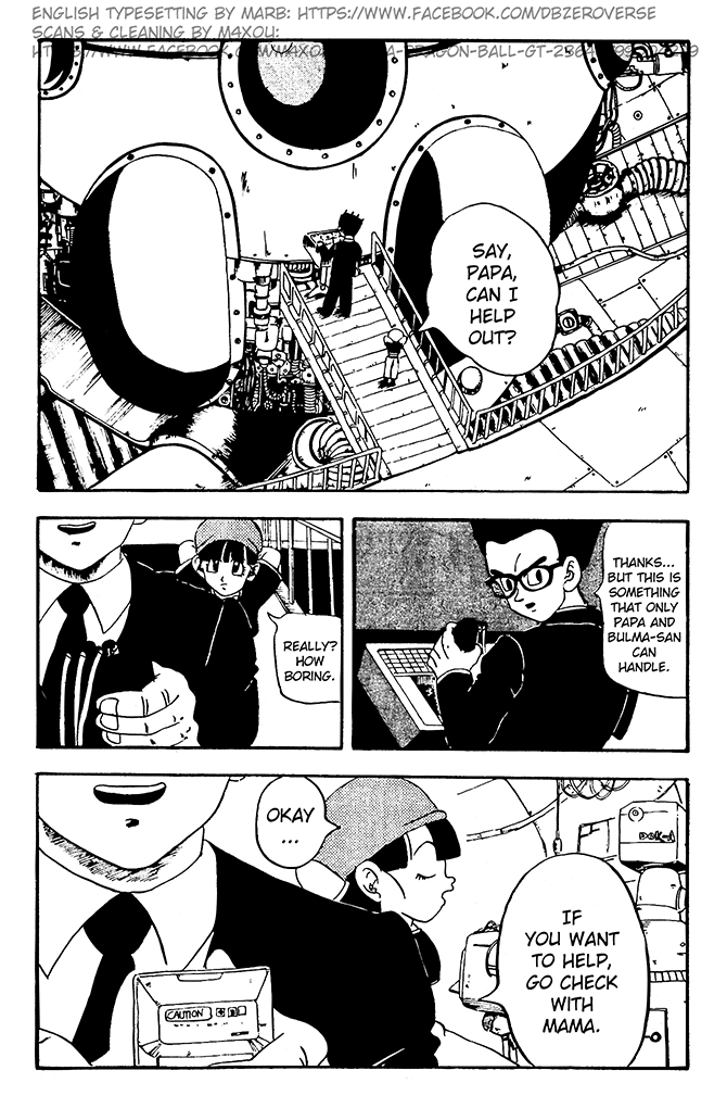 Dragon Ball GT Chapter 5 page 4 - Chapter 5: Goku is Kidnapped