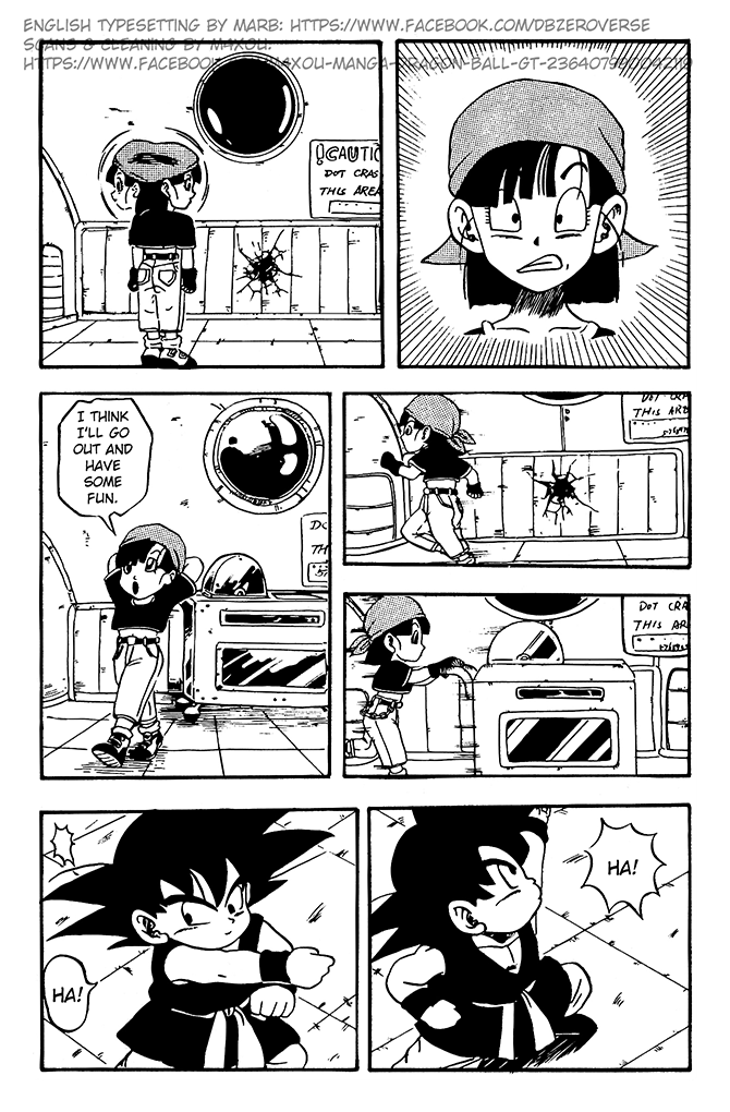 Dragon Ball GT Chapter 5 page 8 - Chapter 5: Goku is Kidnapped