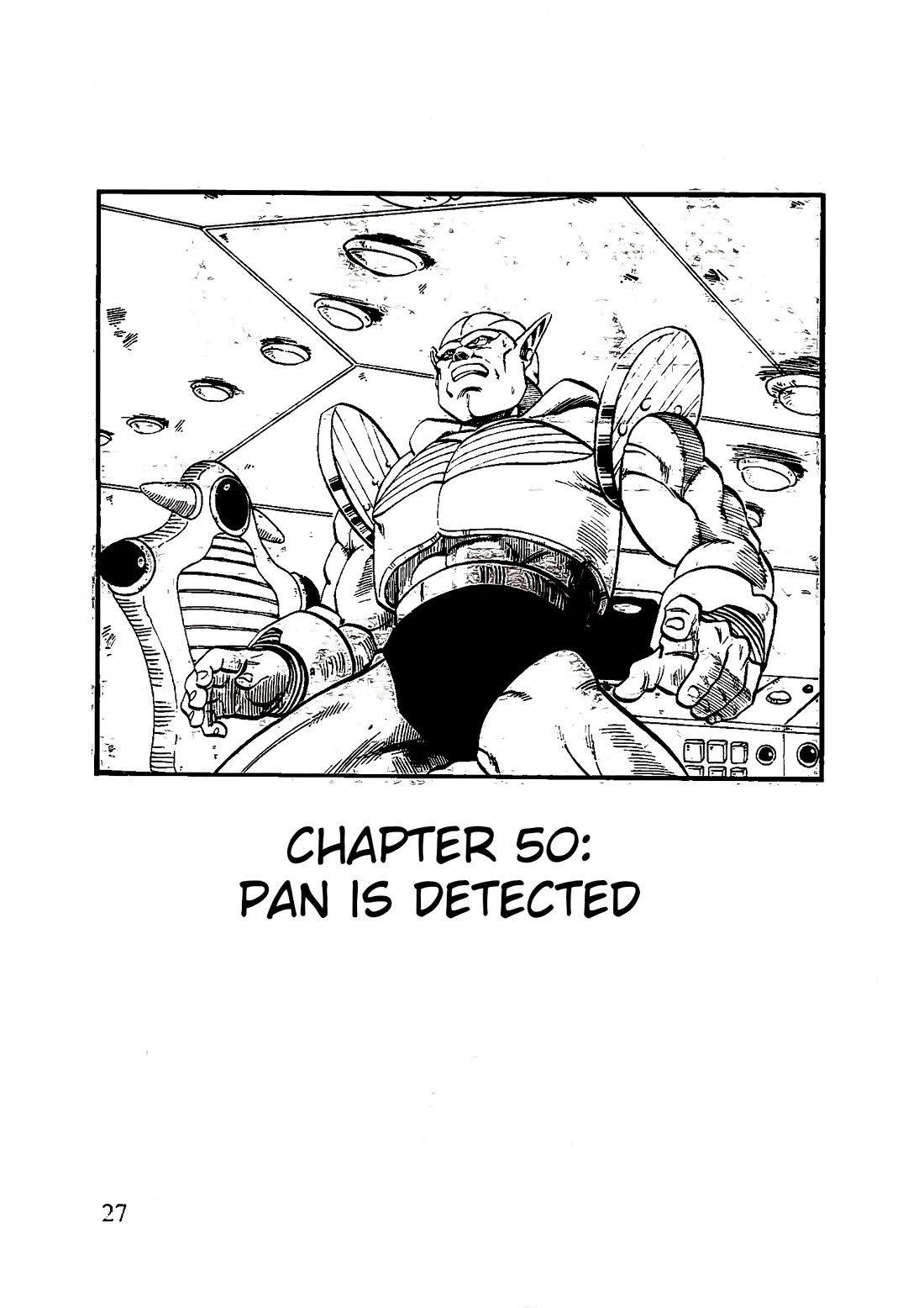 Dragon Ball GT Chapter 50 page 1 - Chapter 50: Pan is detected