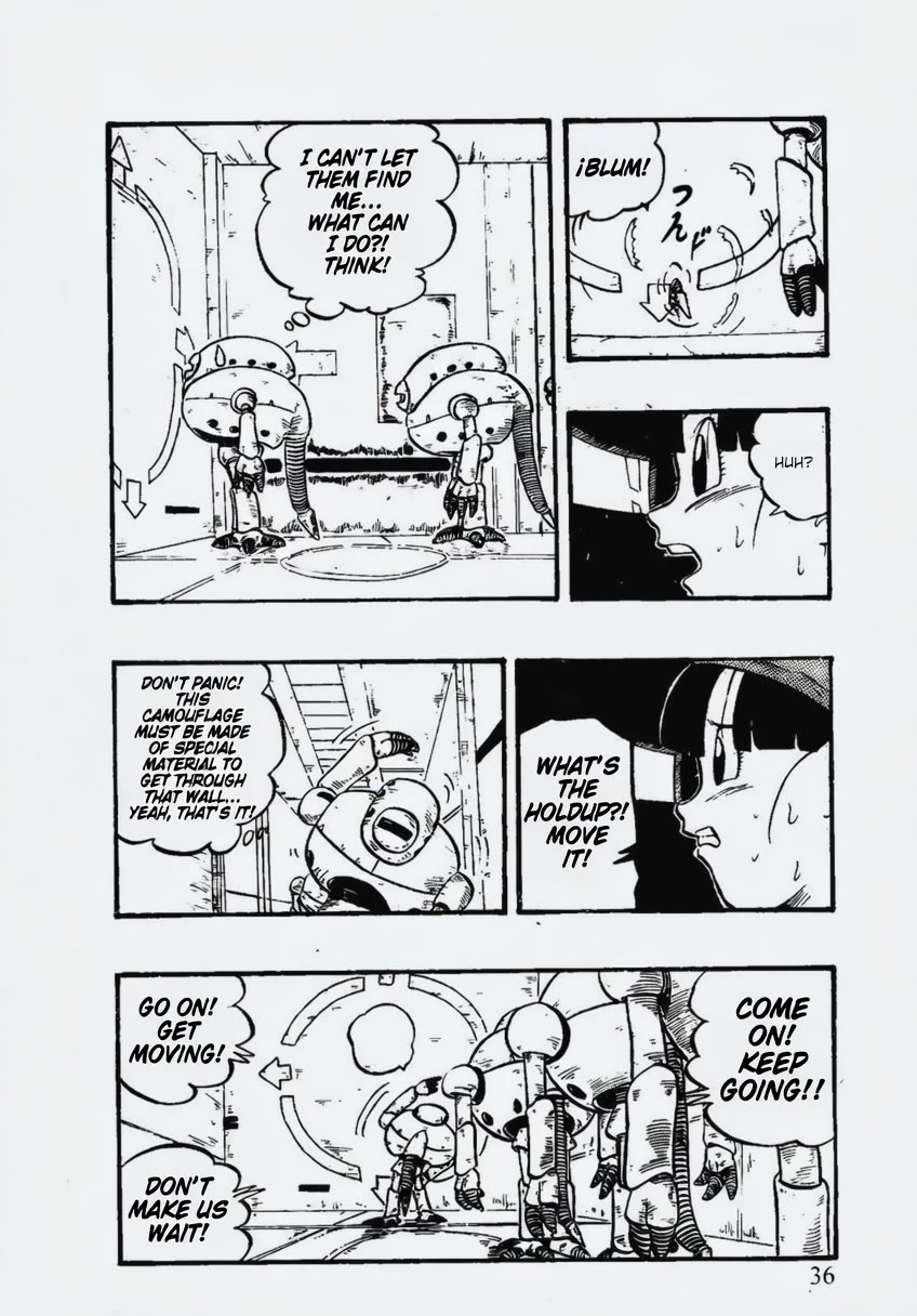 Dragon Ball GT Chapter 50 page 10 - Chapter 50: Pan is detected