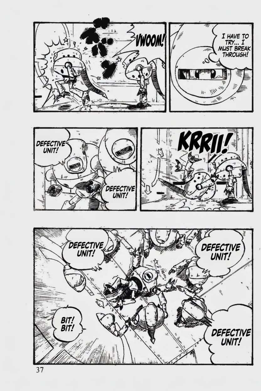 Dragon Ball GT Chapter 50 page 11 - Chapter 50: Pan is detected