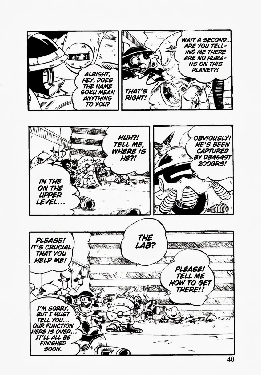 Dragon Ball GT Chapter 50 page 14 - Chapter 50: Pan is detected