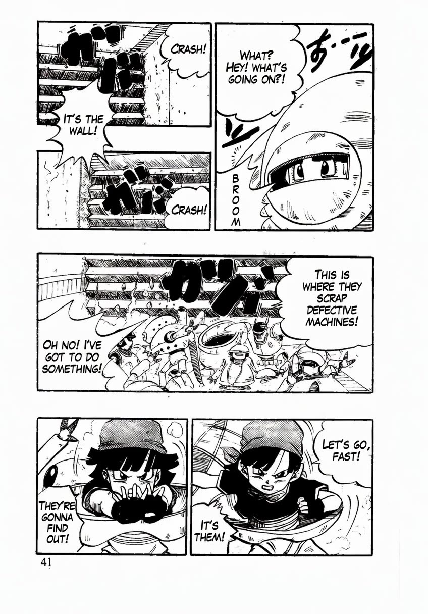 Dragon Ball GT Chapter 50 page 15 - Chapter 50: Pan is detected