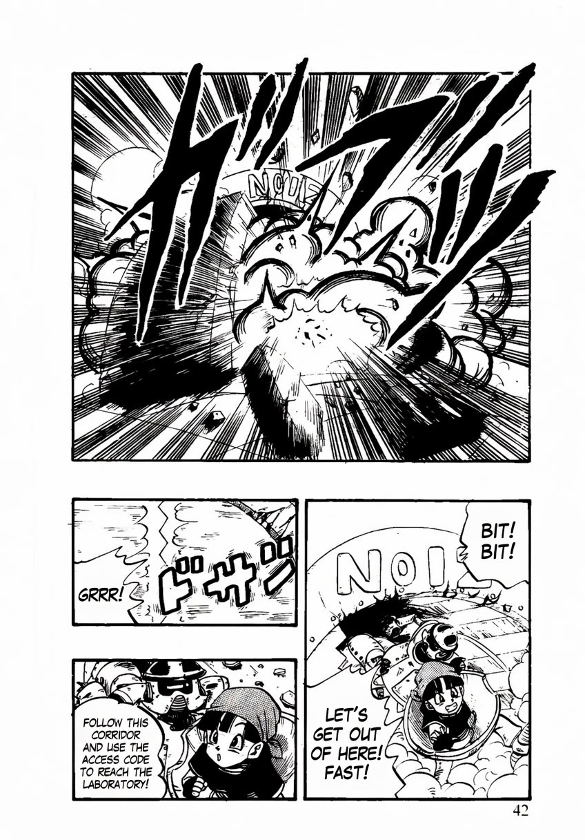 Dragon Ball GT Chapter 50 page 16 - Chapter 50: Pan is detected