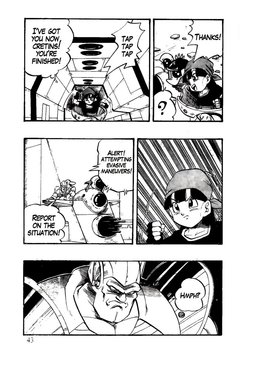 Dragon Ball GT Chapter 50 page 17 - Chapter 50: Pan is detected