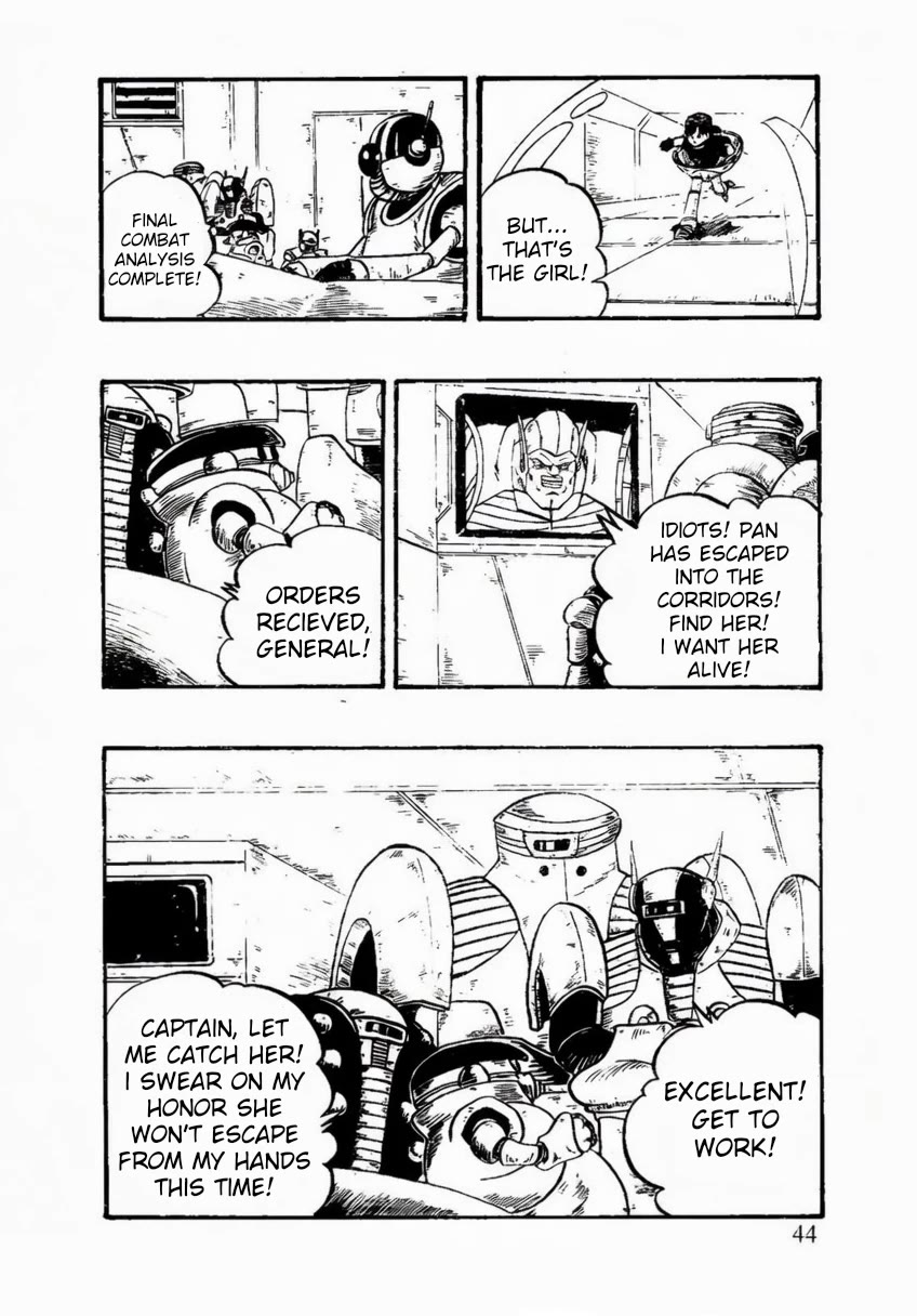 Dragon Ball GT Chapter 50 page 18 - Chapter 50: Pan is detected