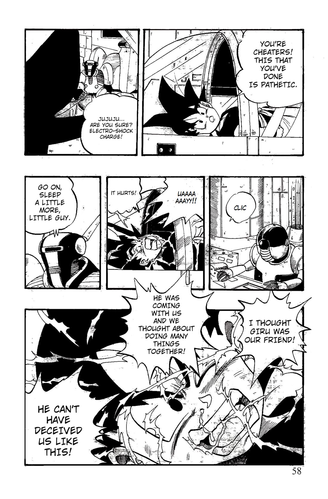 Dragon Ball GT Chapter 51 page 12 - Chapter 51: The battle begins!