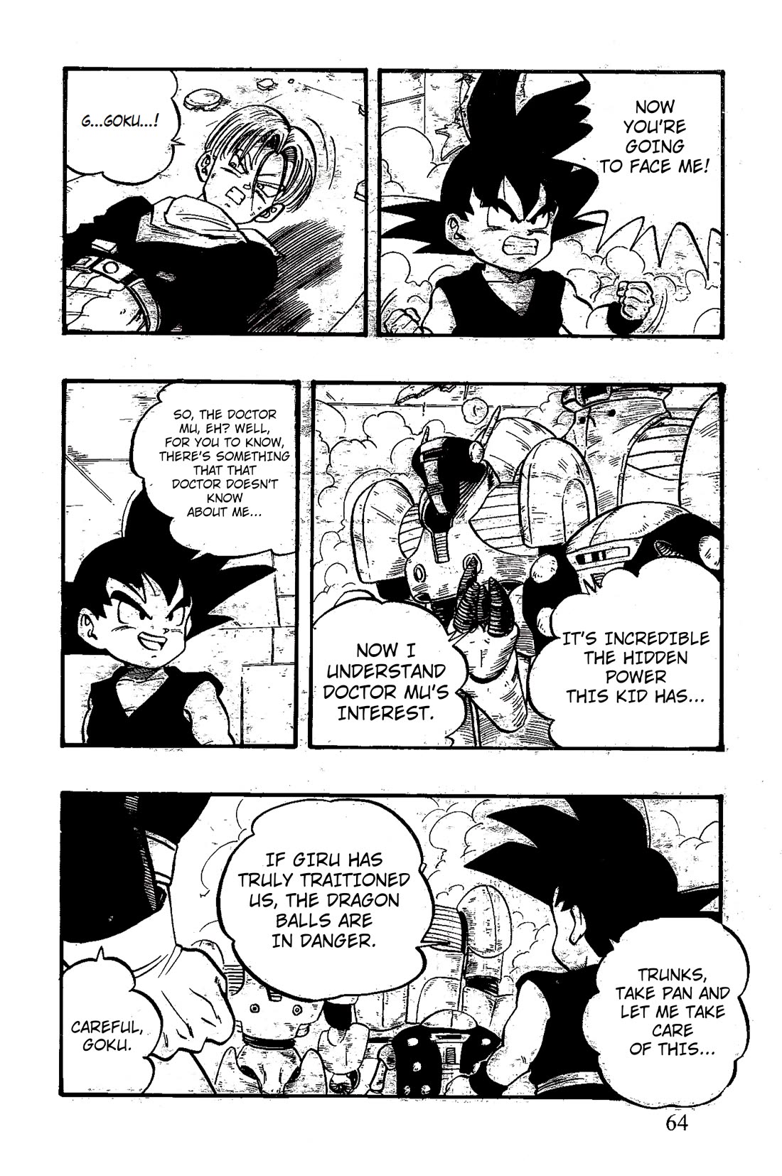 Dragon Ball GT Chapter 51 page 18 - Chapter 51: The battle begins!