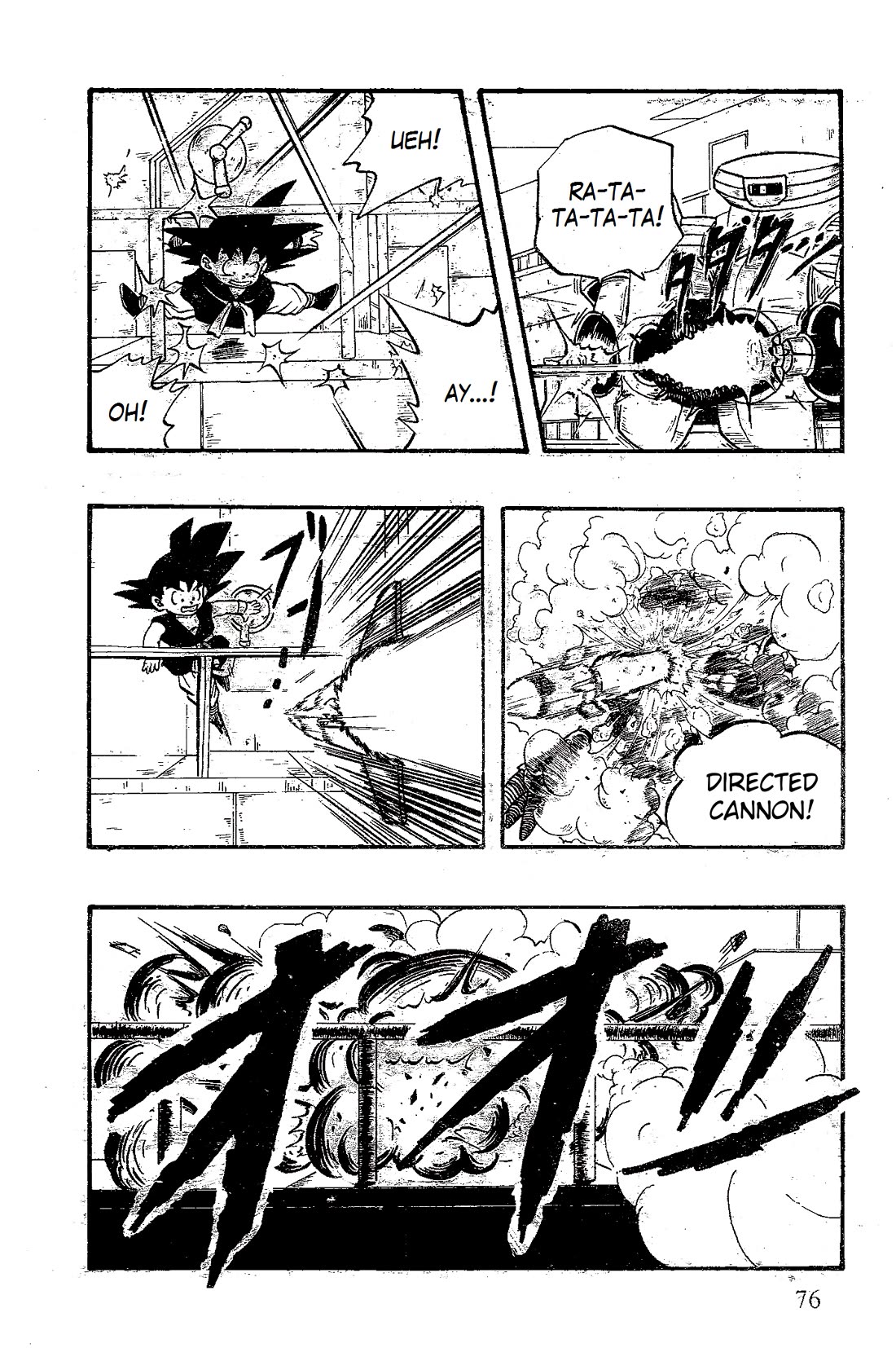 Dragon Ball GT Chapter 52 page 10 - Chapter 52: Goku vs. the M2 Comandos