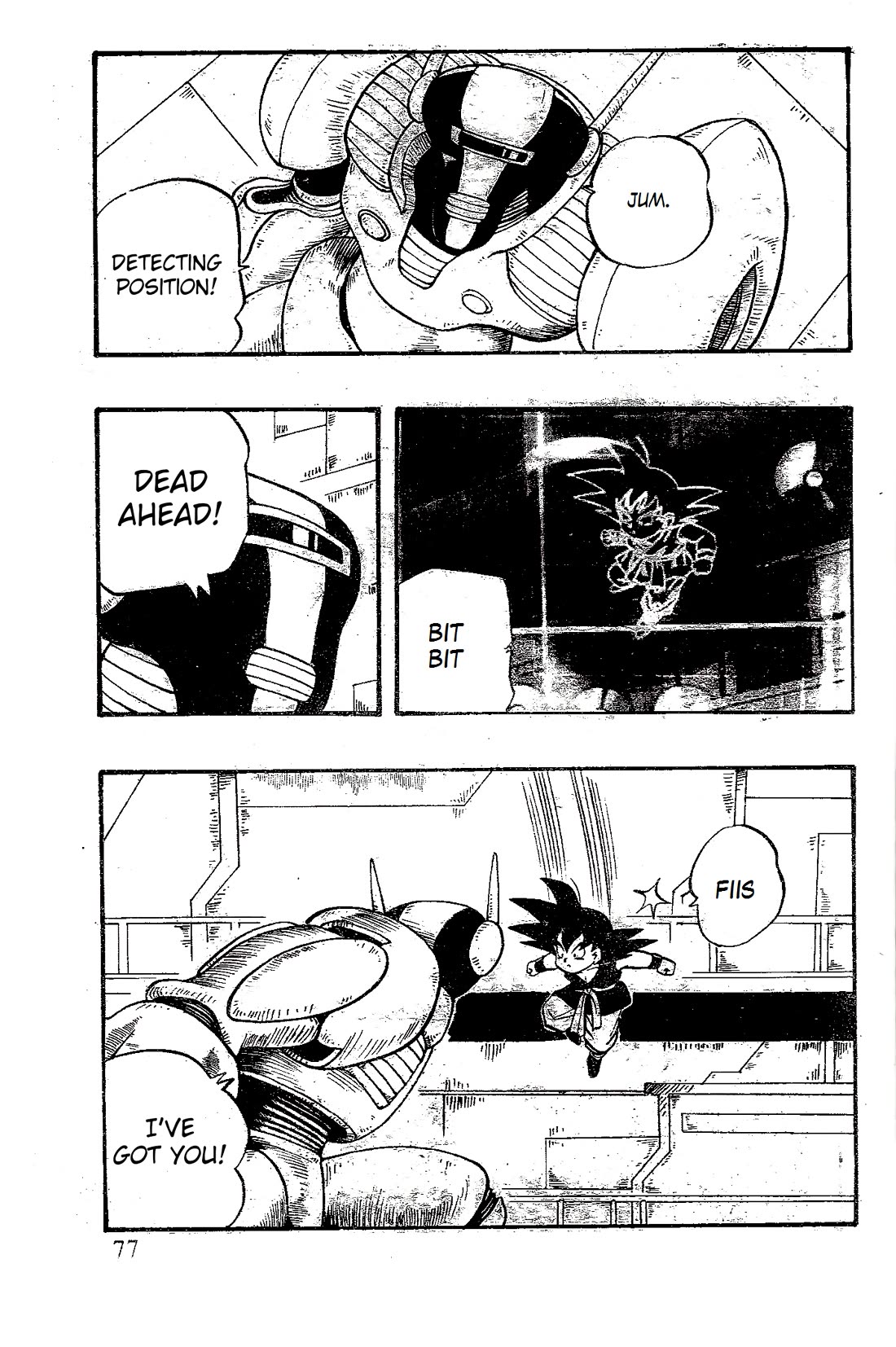 Dragon Ball GT Chapter 52 page 11 - Chapter 52: Goku vs. the M2 Comandos