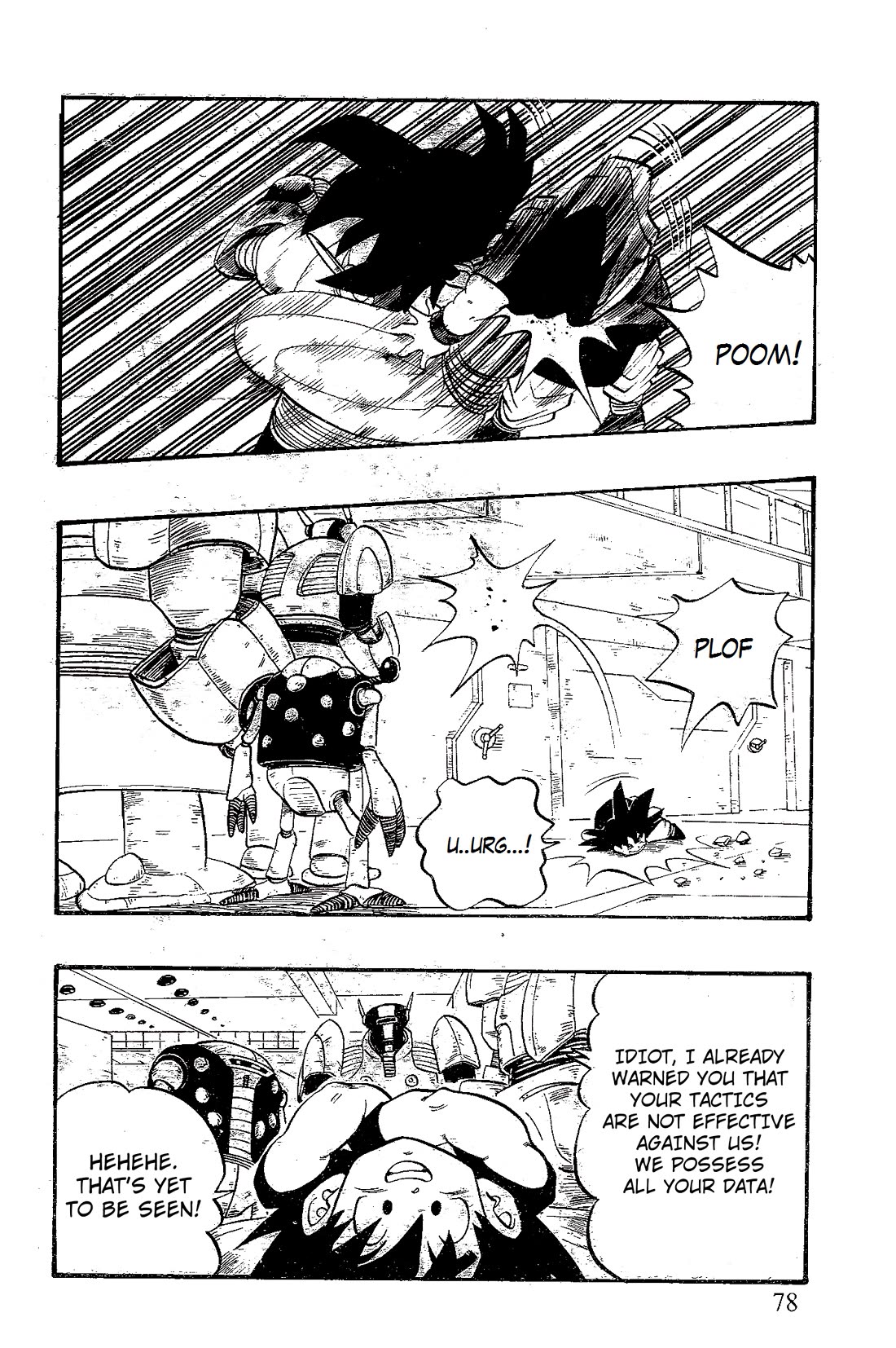Dragon Ball GT Chapter 52 page 12 - Chapter 52: Goku vs. the M2 Comandos
