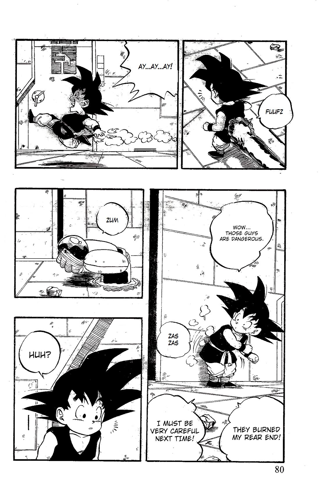 Dragon Ball GT Chapter 52 page 14 - Chapter 52: Goku vs. the M2 Comandos