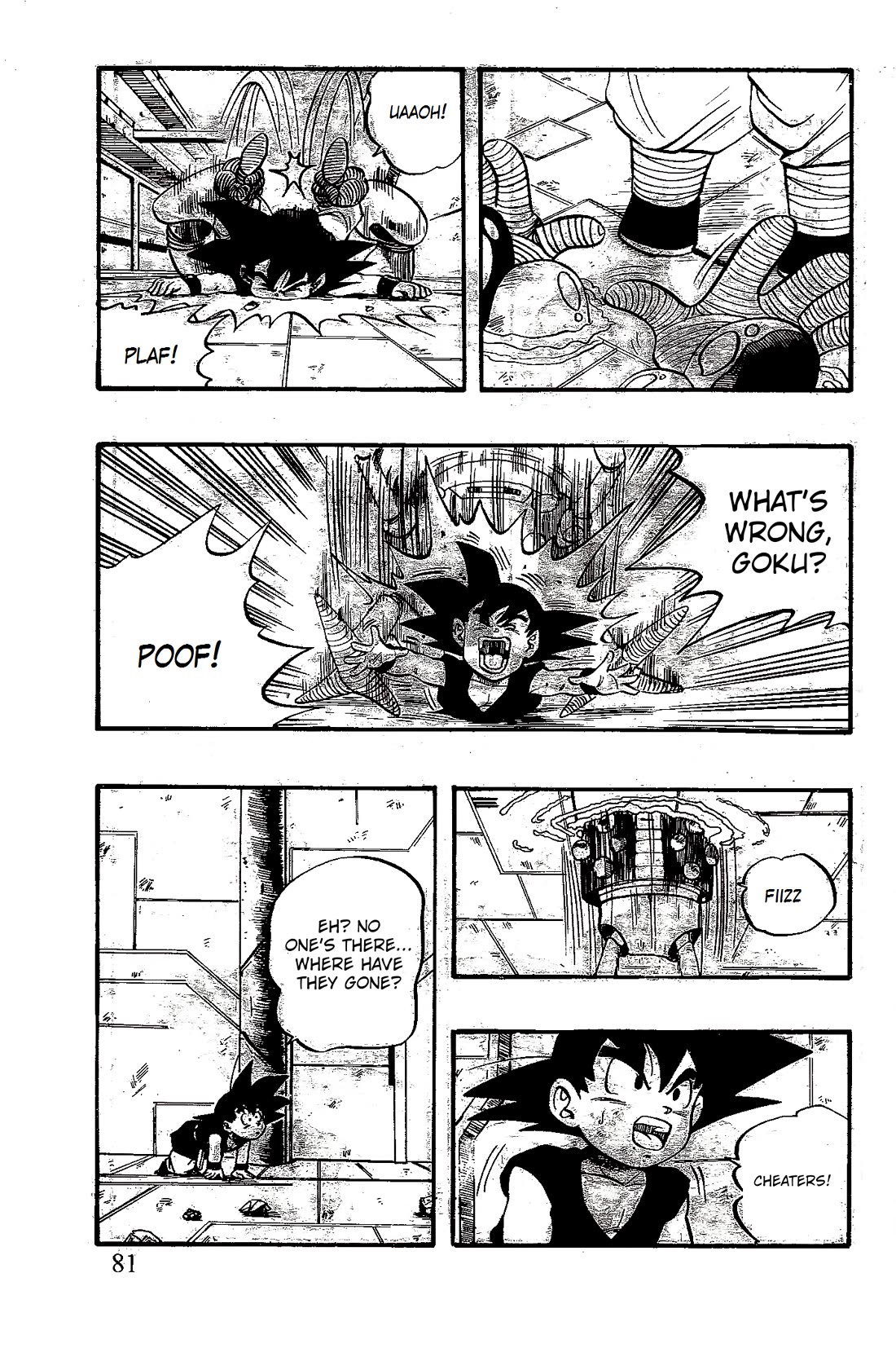 Dragon Ball GT Chapter 52 page 15 - Chapter 52: Goku vs. the M2 Comandos