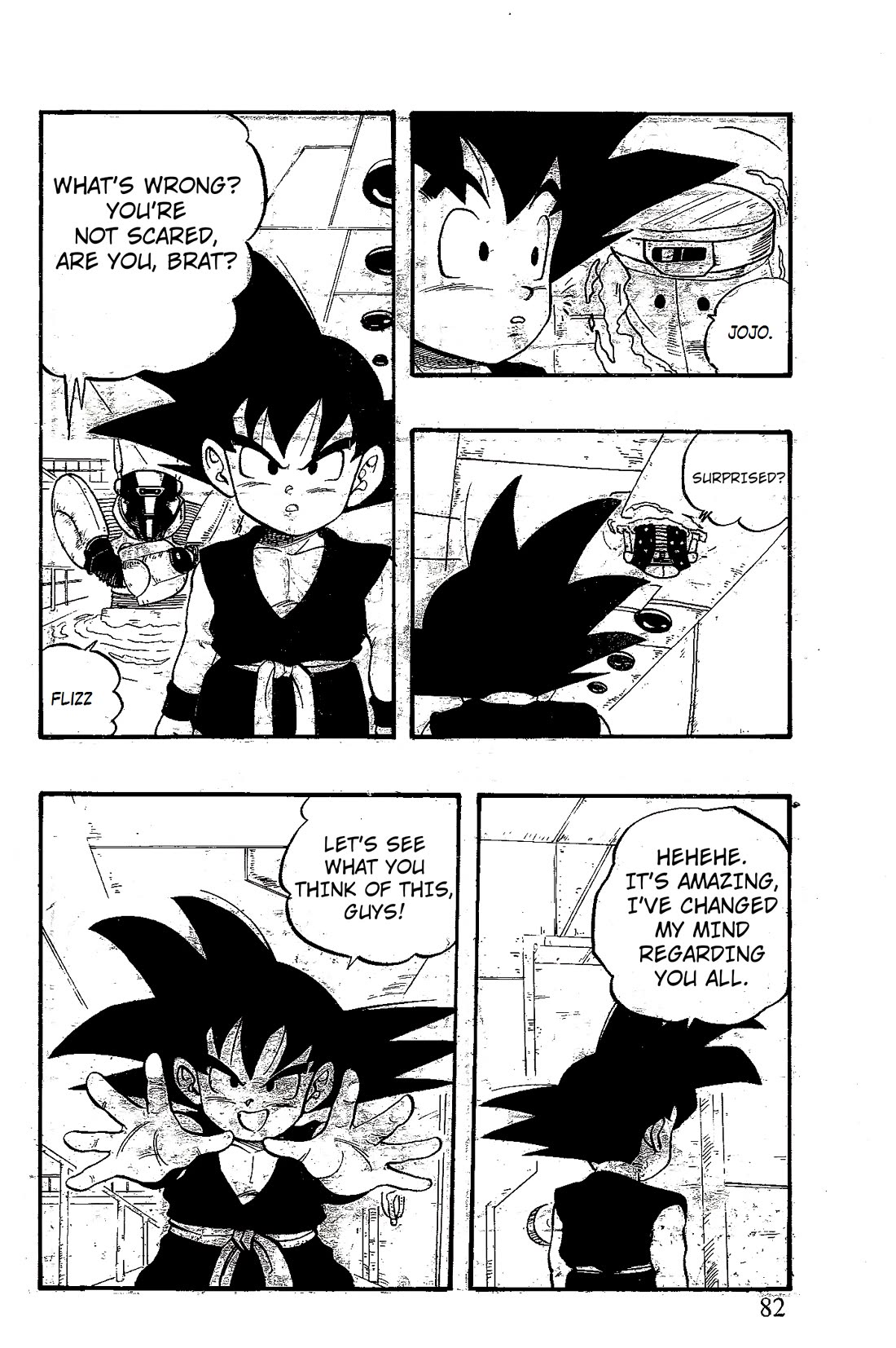 Dragon Ball GT Chapter 52 page 16 - Chapter 52: Goku vs. the M2 Comandos