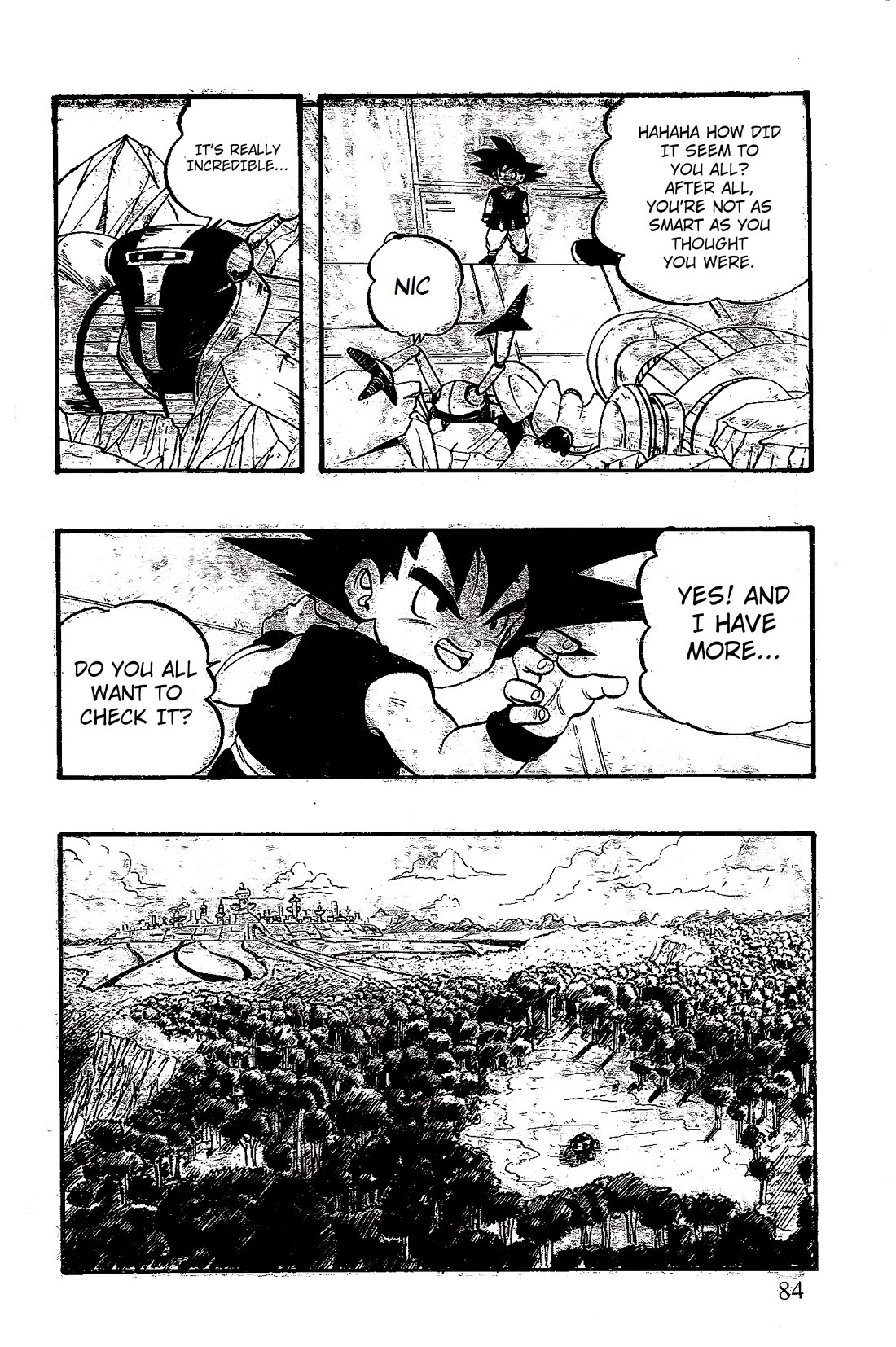 Dragon Ball GT Chapter 52 page 18 - Chapter 52: Goku vs. the M2 Comandos