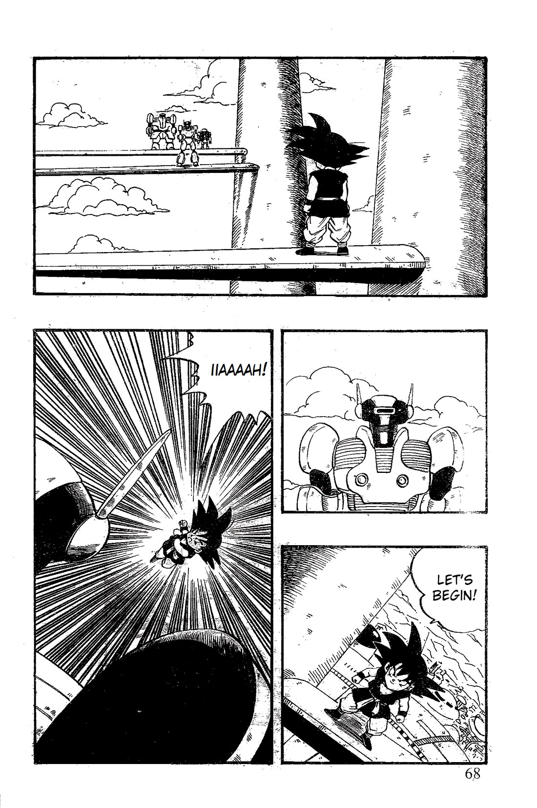 Dragon Ball GT Chapter 52 page 2 - Chapter 52: Goku vs. the M2 Comandos