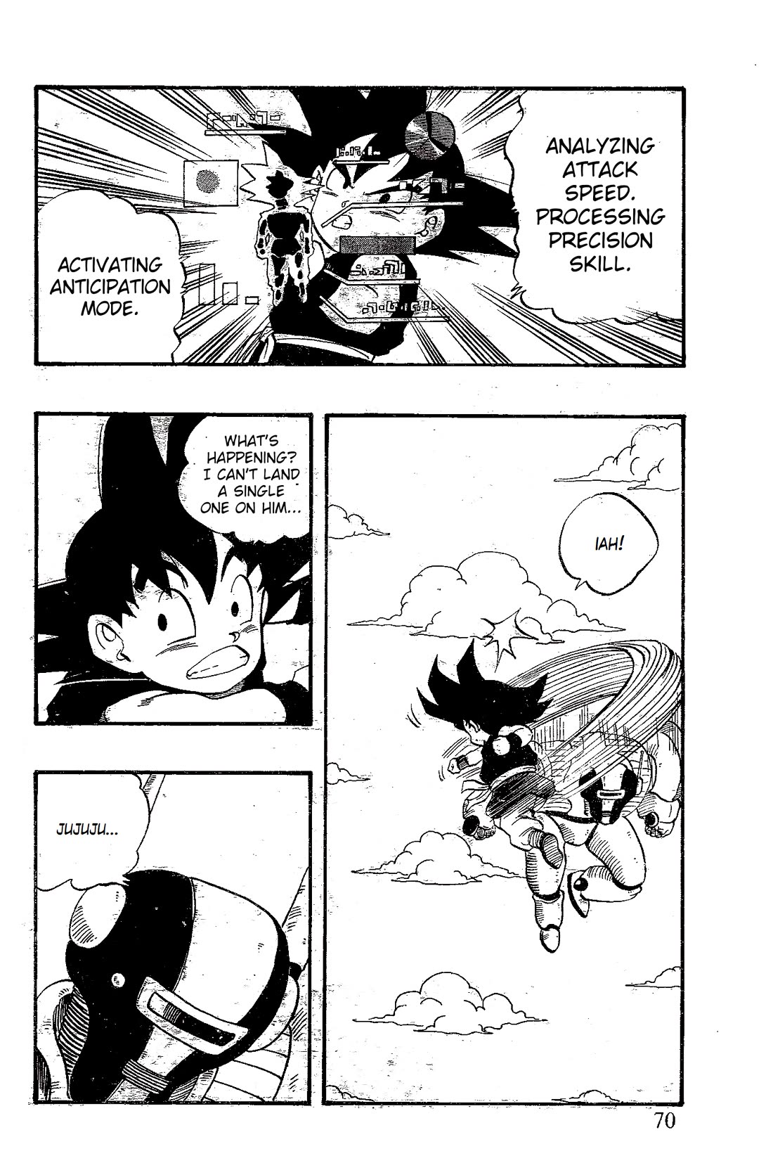 Dragon Ball GT Chapter 52 page 4 - Chapter 52: Goku vs. the M2 Comandos