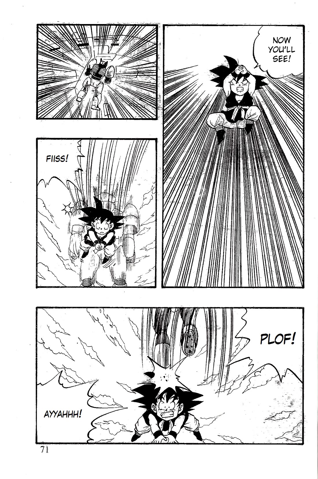 Dragon Ball GT Chapter 52 page 5 - Chapter 52: Goku vs. the M2 Comandos