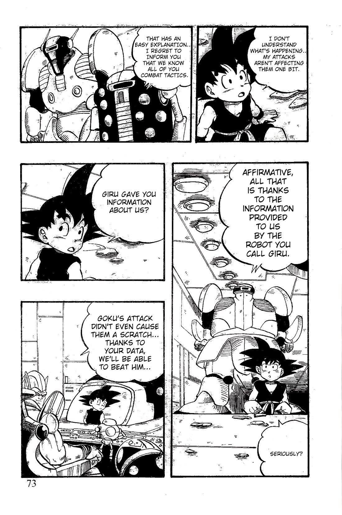 Dragon Ball GT Chapter 52 page 7 - Chapter 52: Goku vs. the M2 Comandos