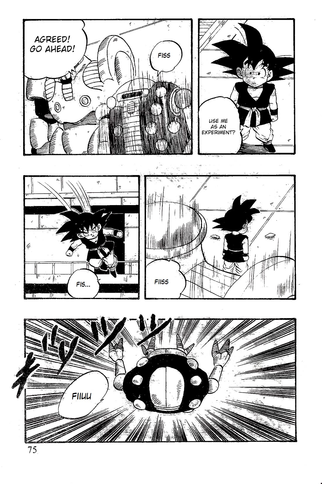 Dragon Ball GT Chapter 52 page 9 - Chapter 52: Goku vs. the M2 Comandos