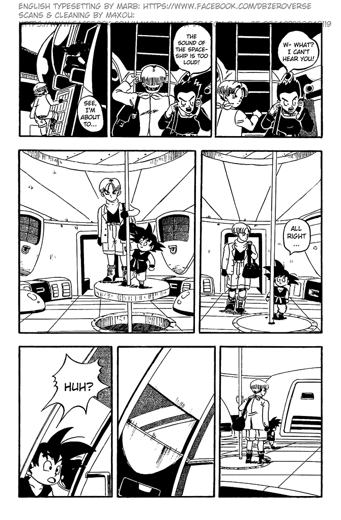 Dragon Ball GT Chapter 6 page 10 - Chapter 6: I'm the Star! Pan Takes Off Into Space!!