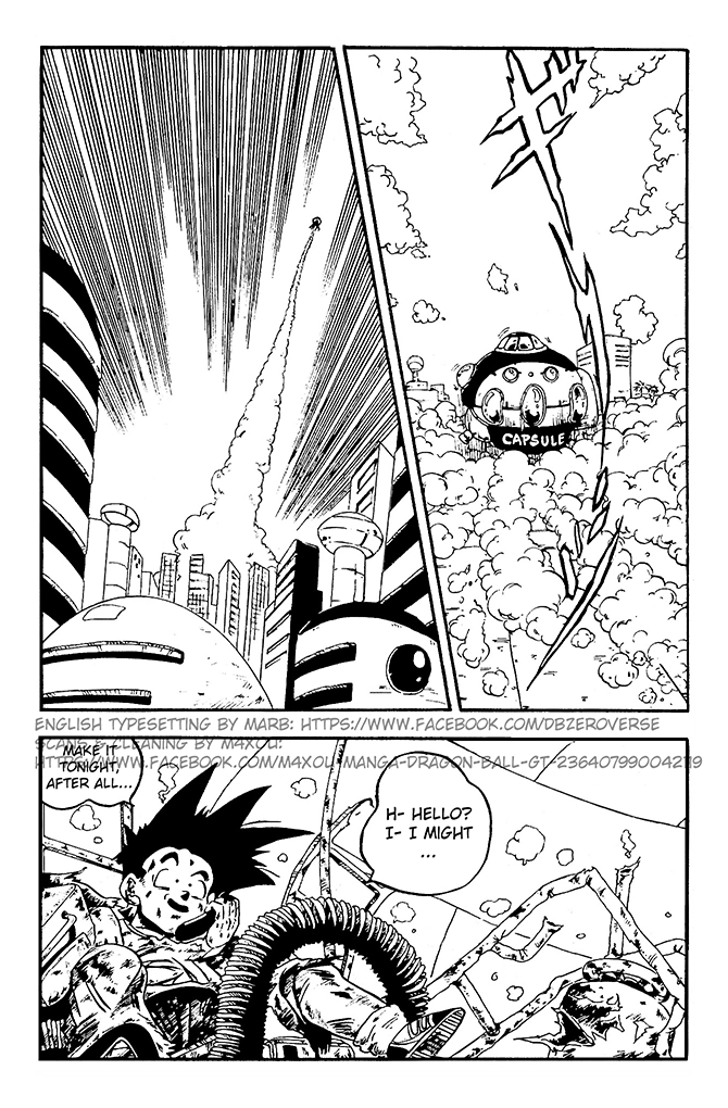 Dragon Ball GT Chapter 6 page 13 - Chapter 6: I'm the Star! Pan Takes Off Into Space!!